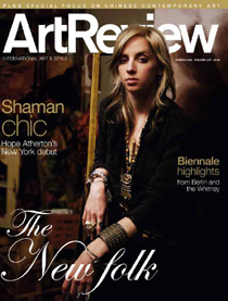 Steven J. Backman Featured in ArtReview, March/April 2006