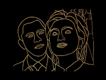 Barack Obama and HillaryClinton