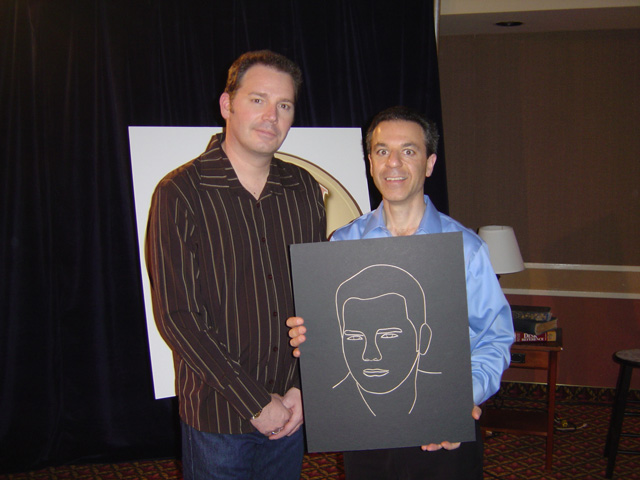 Brad Sherwood and Steven J. Backman, February 15, 2010