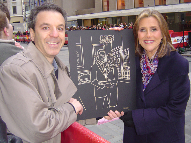 Steven J. Backman and Meredith Vieira, March 15, 2011