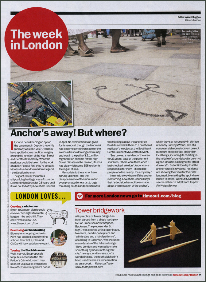 Time Out London, August 20-26, 2013
