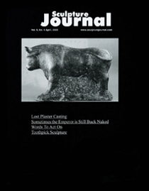 Steven J. Backman Featured in Sculpture Journal, April 2005