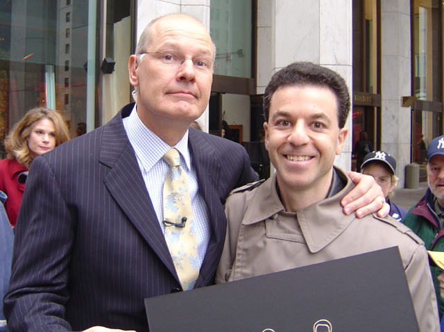 Steven J. Backman Featured on The Early Show, April 14, 2004